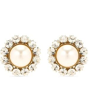 ROWEN ROSE Pendientes con detalle de perla - Metálico