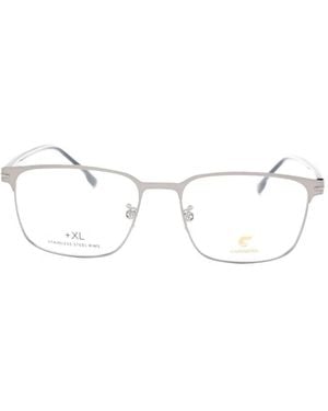 Carrera Brille Mit Eckigem Gestell - Weiß