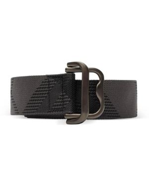 Burberry Check Gürtel - Schwarz