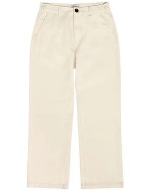 Oliver Spencer Pantalones Con Botones - Blanco