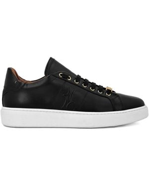 Billionaire Lace-Up Trainers - Black