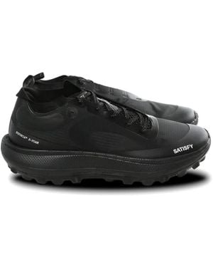 Satisfy Rocker Textured Trainers - Black