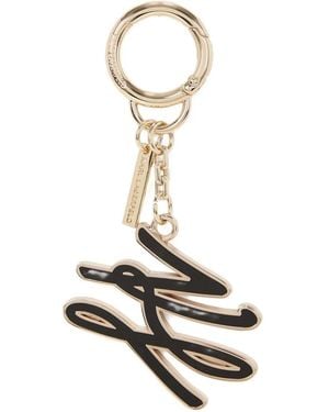 Karl Lagerfeld Llavero K/Autograph esmaltado - Metálico