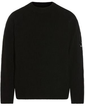 C.P. Company Lens-Detail Sweater - Black