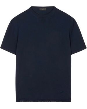 Alanui Crew-Neck T-Shirt - Blue