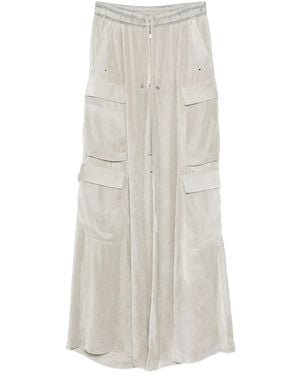 Rick Owens Cargo-Pocket Pants - White
