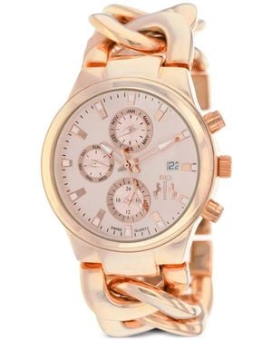 Jivago Lev Chain-Link 38Mm Watch - Pink
