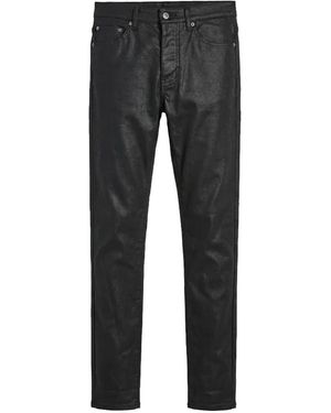 Ksubi Chitch Wax-Finish Jeans - Black