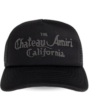 Amiri "Chateau Foam" Trucker Hat - Black