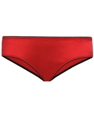 Dolce & Gabbana サテンショーツ - レッド