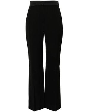 CASABLANCA Pressed-Crease Long-Length Straight-Leg Pants - Black