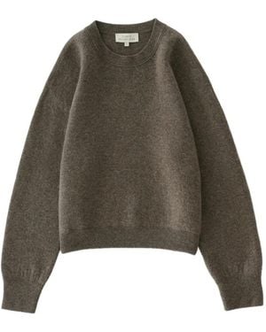 Studio Nicholson Morina Crew-Neck Sweater - Green
