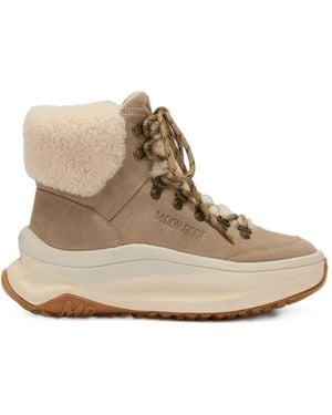 Moon Boot Moon247 City Sherling Mid Trainers - Natural
