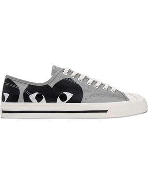 COMME DES GARÇONS PLAY X Converse Jack Purcell Trainers - White