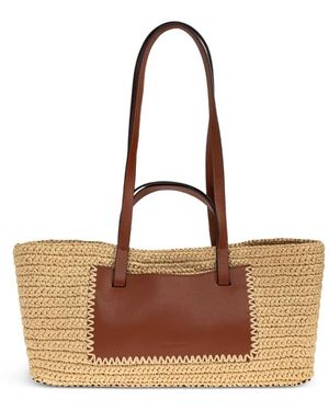 Ulla Johnson Medium Lali E/W Tote Bag - Brown