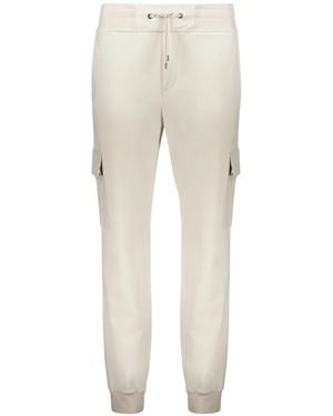 Moorer Enrich Drawstring-Waist Track Trousers - Natural