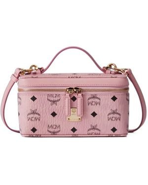 MCM Trousse Aren Visetos - Rosa