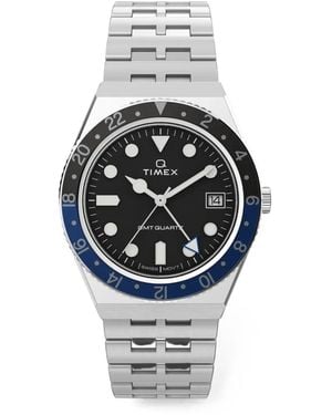 Timex Steel Gmt Quartz 38Mm - Grau