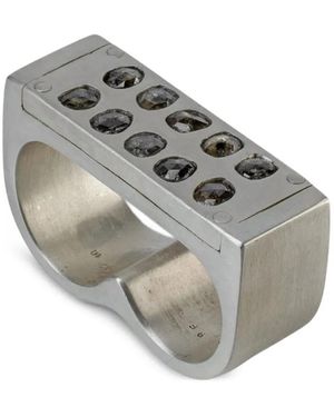 Parts Of 4 Plate Double Ring - Grau