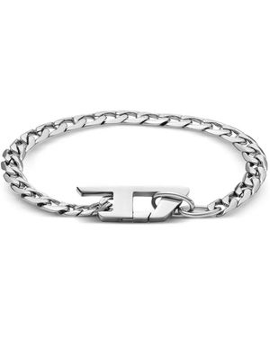 DIESEL Stainless Steel Chain Bracelet - Metallic