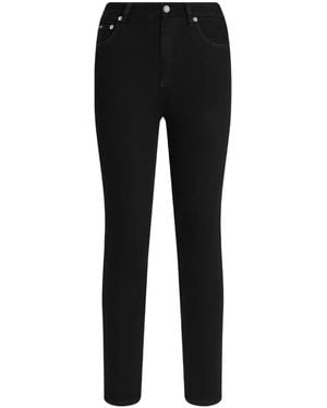 Dolce & Gabbana High-Rise Jeans - Black