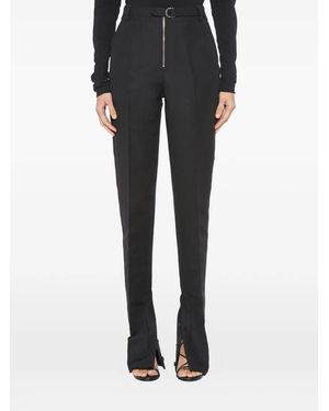 CAPASA MILANO Zip Slim Pants - Black