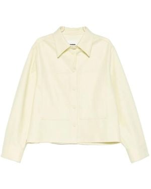 Jil Sander Chest-Pocket Shirt - Natural