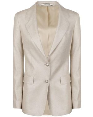 Tagliatore Buttoned Jacket - White
