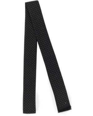Tom Ford Polka-Dot Scarf - Nero