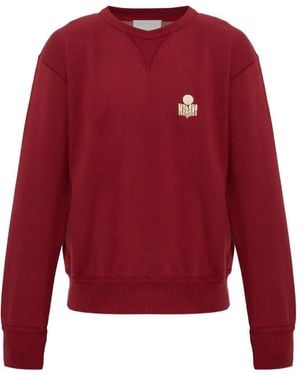 Isabel Marant Mike Logo-Print Sweatshirt - Red