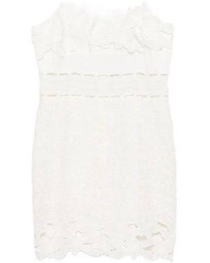 Isabel Marant Reola Guipure-Lace Mini Dress - White