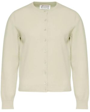 Maison Margiela ボタン カーディガン - ホワイト