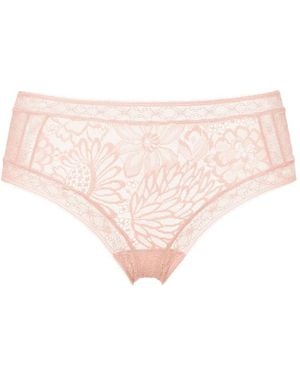 Eres Bragas Murmures con encaje floral - Rosa