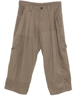 Y's Yohji Yamamoto Twill Trousers - Grey