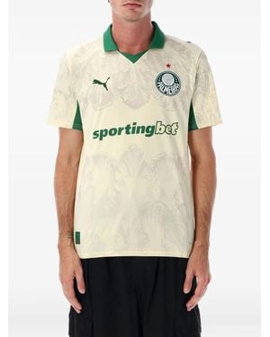 PUMA X Kidsuper Studios Se Palmeiras Jersey Replica T-Shirt - Natural