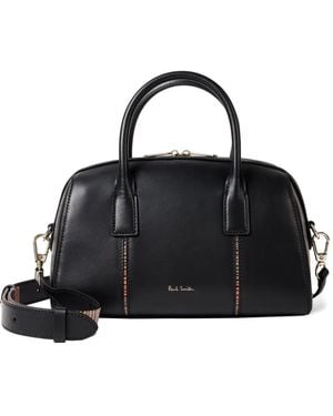 Paul Smith Boston Leather Bag - Black