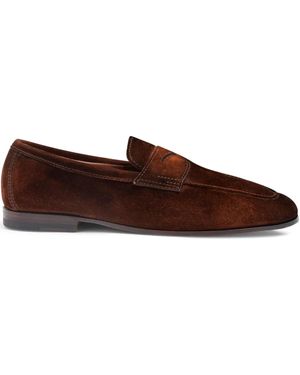 Santoni Carlo Loafers - Brown