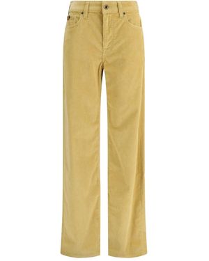 Jacob Cohen Five-pocket corduroy trousers - Gelb
