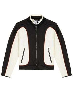 DIESEL Light Jackets - Black