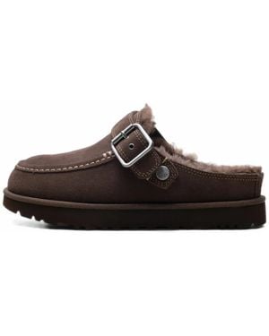 UGG Goldenstar Evelina Clogs Mit Schnallenverschluss - Braun