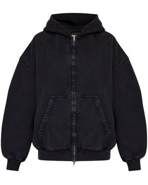 Balenciaga Hooded Jacket - Blue