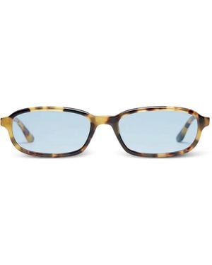 PETER AND MAY Marie Tortoiseshell-Shell Sunglasses - White