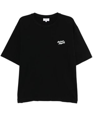 Maison Kitsuné Handwriting T-Shirt - Black