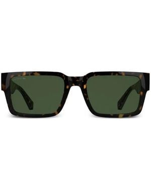 Lacoste Rectangle-Frame Sunglasses - Green