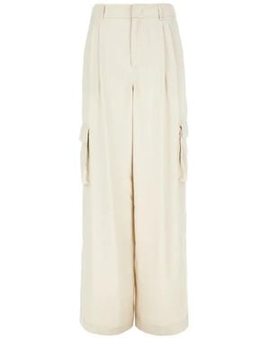 Iceberg Cargo-Pocket Trousers - White