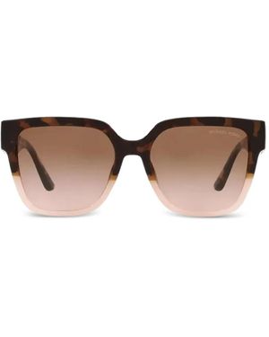 Michael Kors Square-Frame Sunglasses - Brown