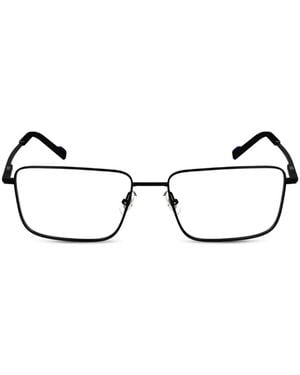 Zeiss Rectangle-Frame Titanium Glasses - Natural