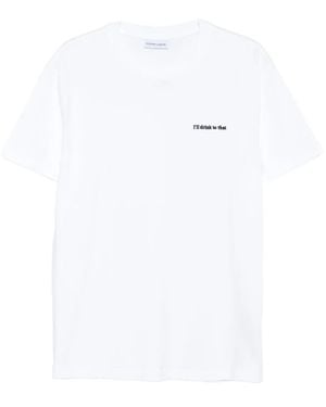 Maison Labiche Camiseta Popincourt - Blanco