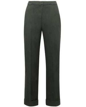 Aspesi Cuffed Trousers - Grey