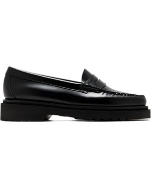 G.H. Bass & Co. レザー ペニーローファー - ブラック